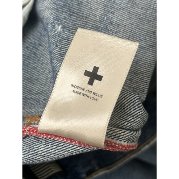 Imogene Willie Jeans Harper Vidalia Mill Selvedge Cotton Button Fly Women 29 x27 - Picture 11 of 11